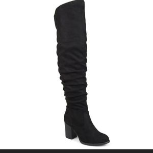 COPY - COPY - Journee Collection Wide Calf boots Kaison black NIB 8.5